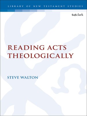 cover image of Reading Acts Theologically